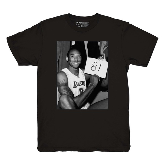 kobe bryant 81 points t shirt